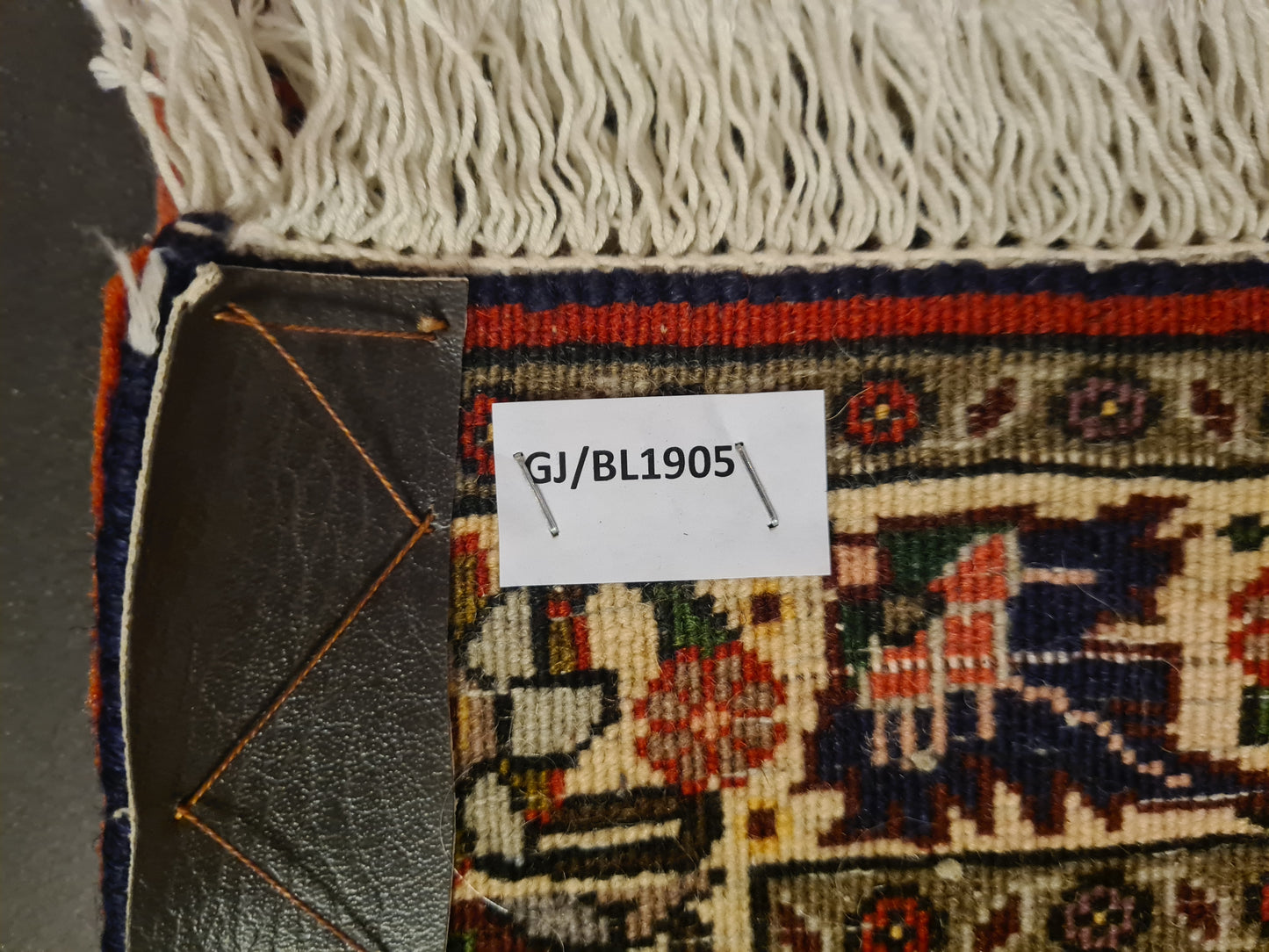 Perserteppich Orientteppich Handgeknüpfter Teppich Bidjar fein 170x60cm