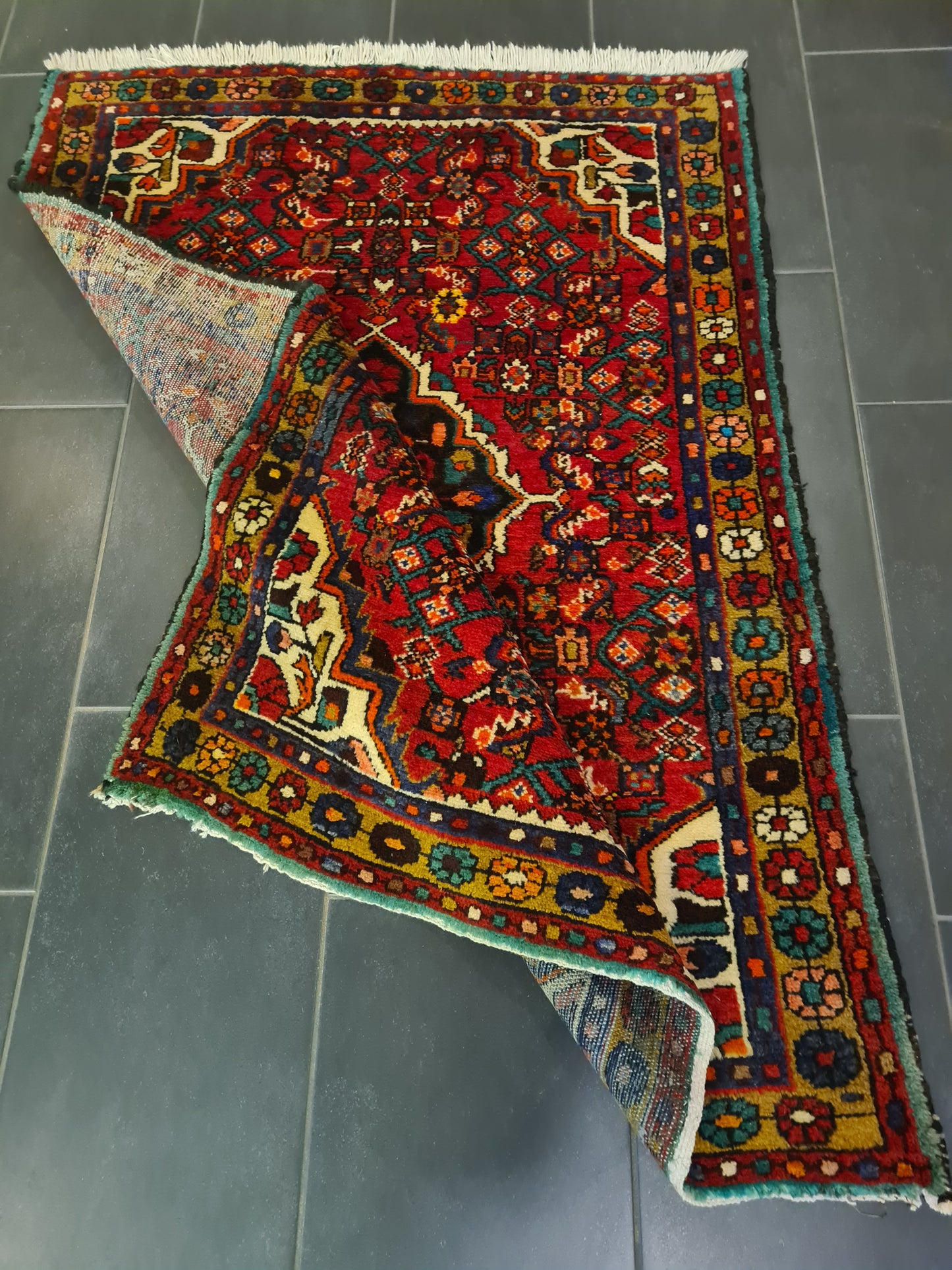 Perserteppich Orientteppich Handgeknüpfter Teppich Malaya 150x107cm