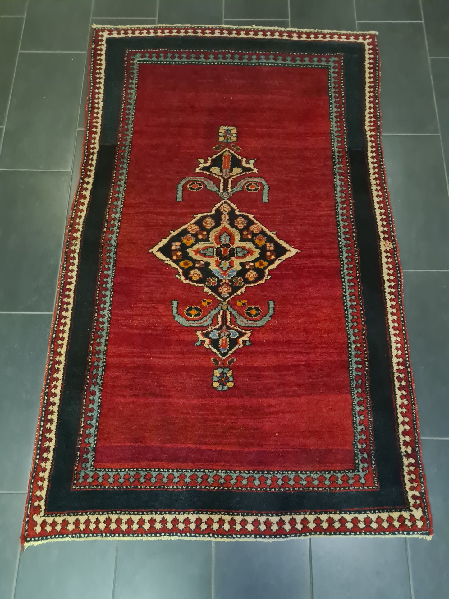 Perserteppich Orientteppich Handgeknüpfter Teppich Malaya 210x129cm