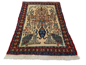 Perserteppich Orientteppich Handgeknüpfter Teppich Malaya 110x71cm