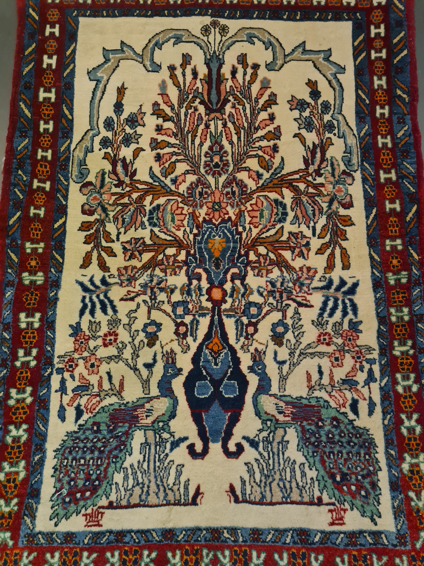 Perserteppich Orientteppich Handgeknüpfter Teppich Malaya 110x71cm