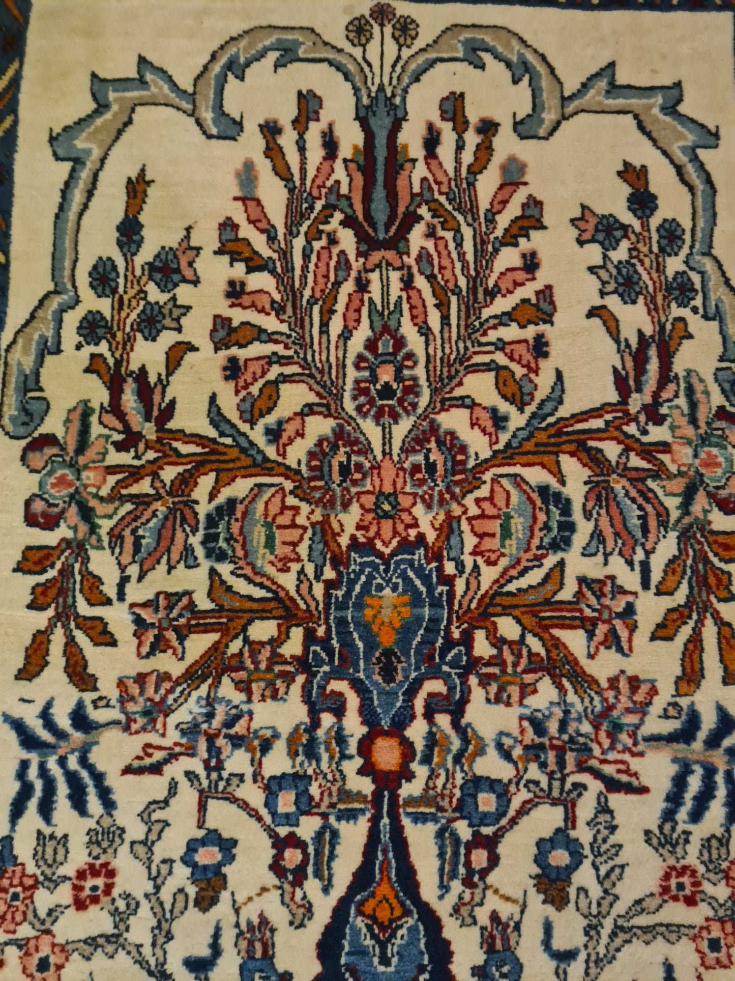 Perserteppich Orientteppich Handgeknüpfter Teppich Malaya 110x71cm