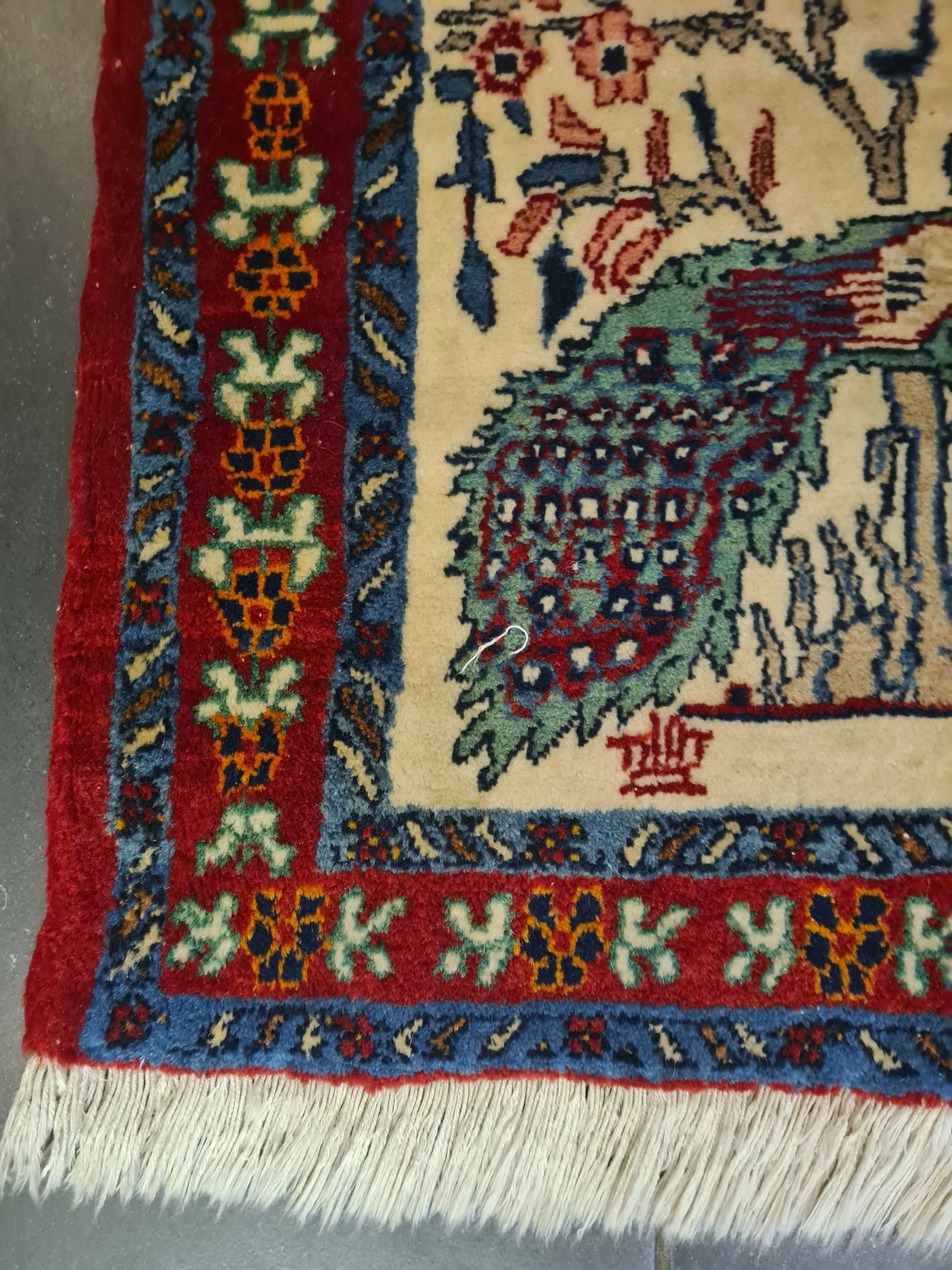 Perserteppich Orientteppich Handgeknüpfter Teppich Malaya 110x71cm