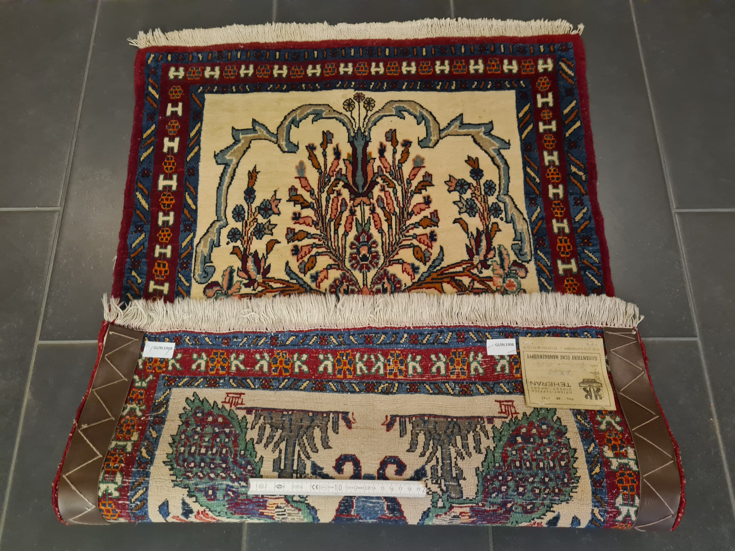 Perserteppich Orientteppich Handgeknüpfter Teppich Malaya 110x71cm