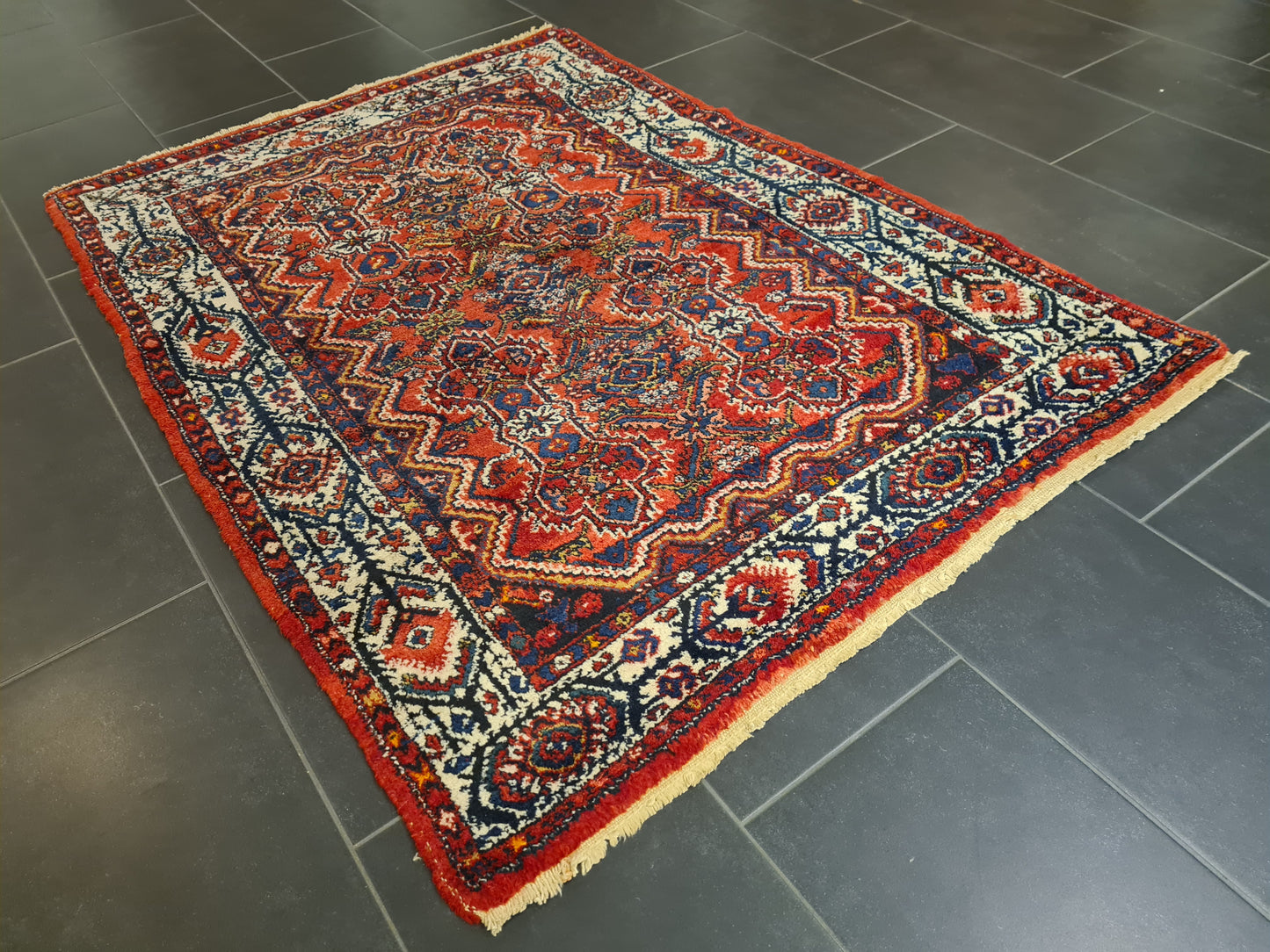 Perserteppich Orientteppich Handgeknüpfter Teppich Malaya 165x121cm