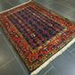 Perserteppich Orientteppich Handgeknüpfter Teppich Hamedan 160x111cm