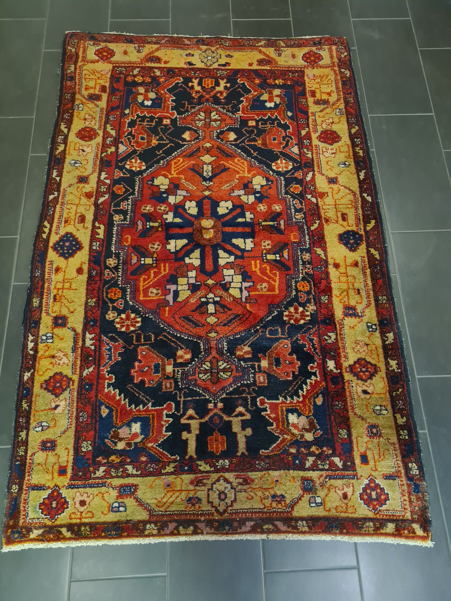 Perserteppich Orientteppich Handgeknüpfter Teppich Malaya 221x142cm