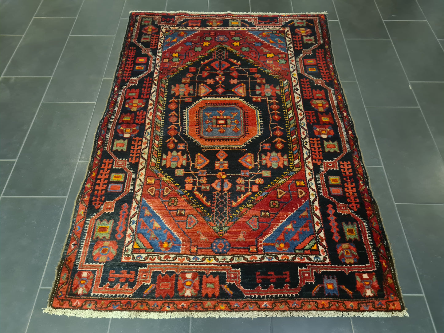 Perserteppich Orientteppich Handgeknüpfter Teppich Malaya 198x138cm