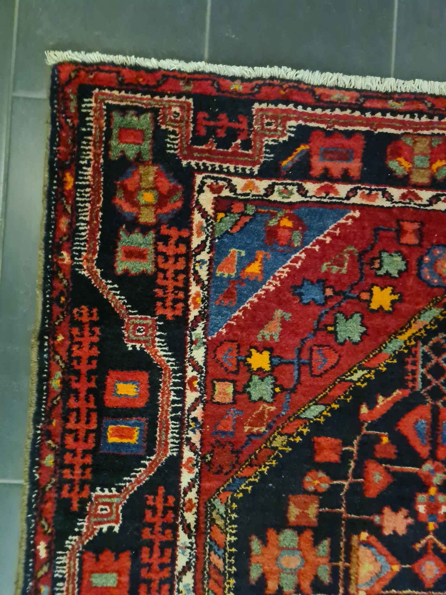 Perserteppich Orientteppich Handgeknüpfter Teppich Malaya 198x138cm