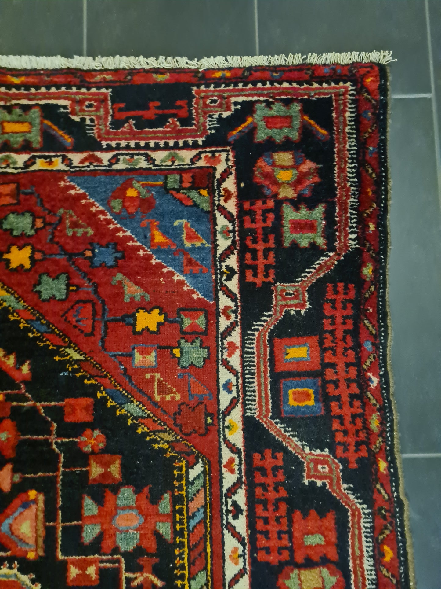 Perserteppich Orientteppich Handgeknüpfter Teppich Malaya 198x138cm