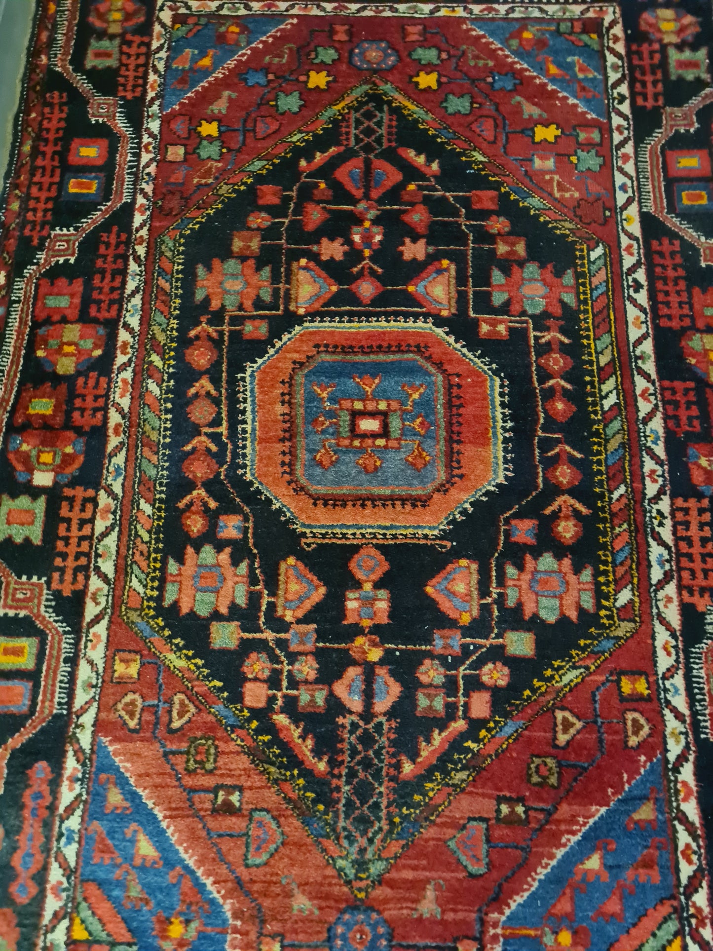 Perserteppich Orientteppich Handgeknüpfter Teppich Malaya 198x138cm