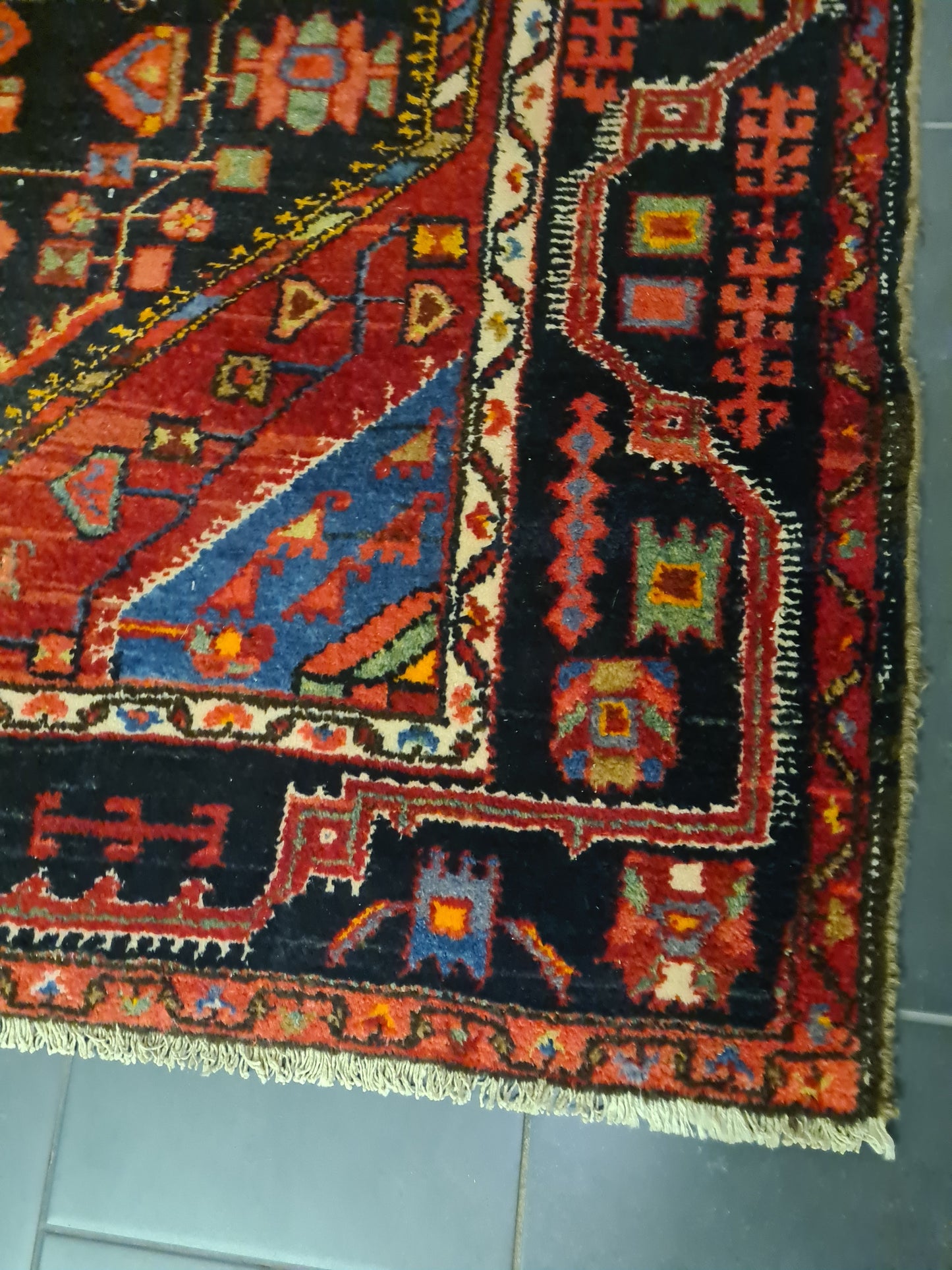 Perserteppich Orientteppich Handgeknüpfter Teppich Malaya 198x138cm