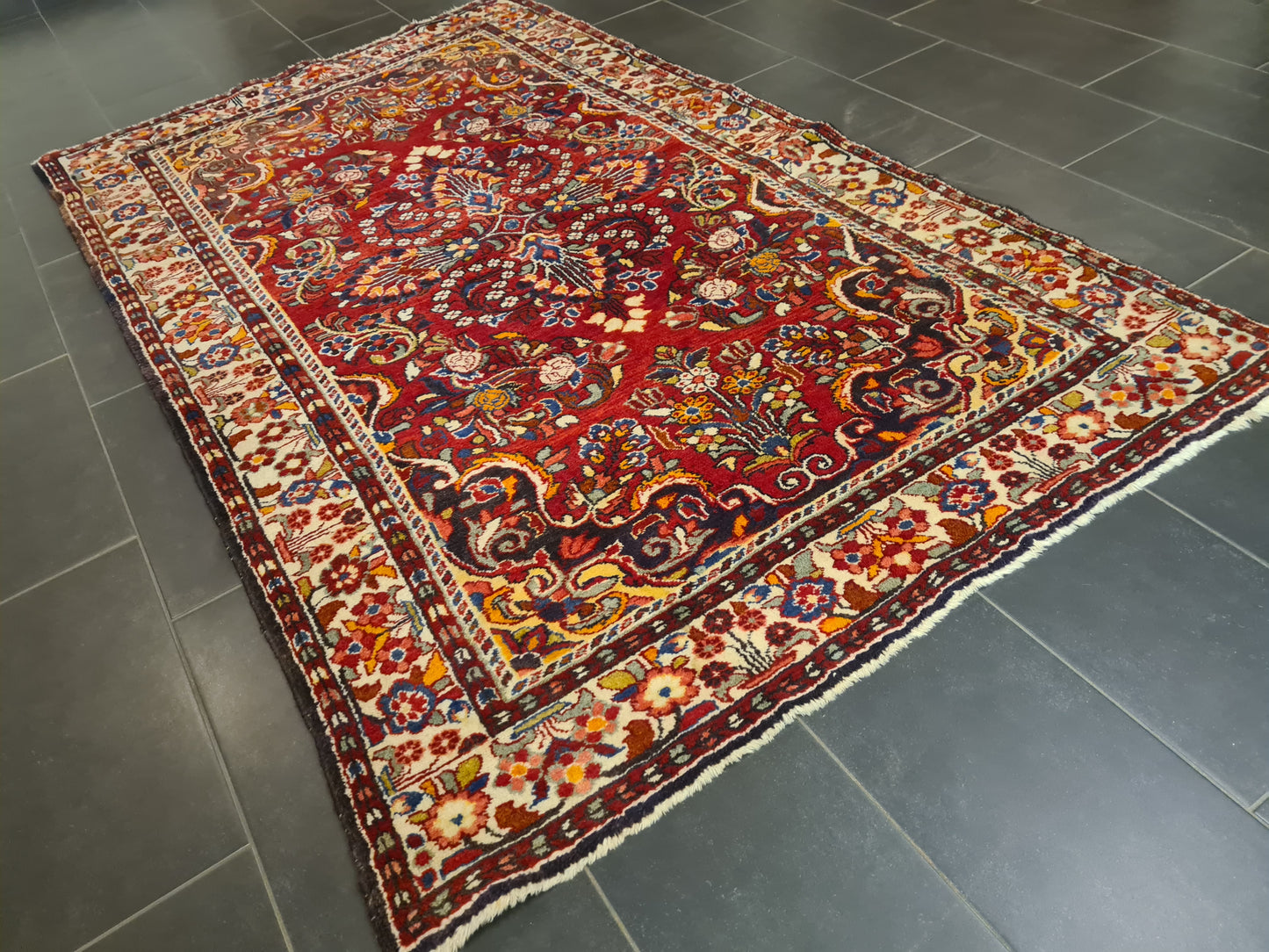 Perserteppich Orientteppich Handgeknüpfter Teppich Malaya 243x154cm