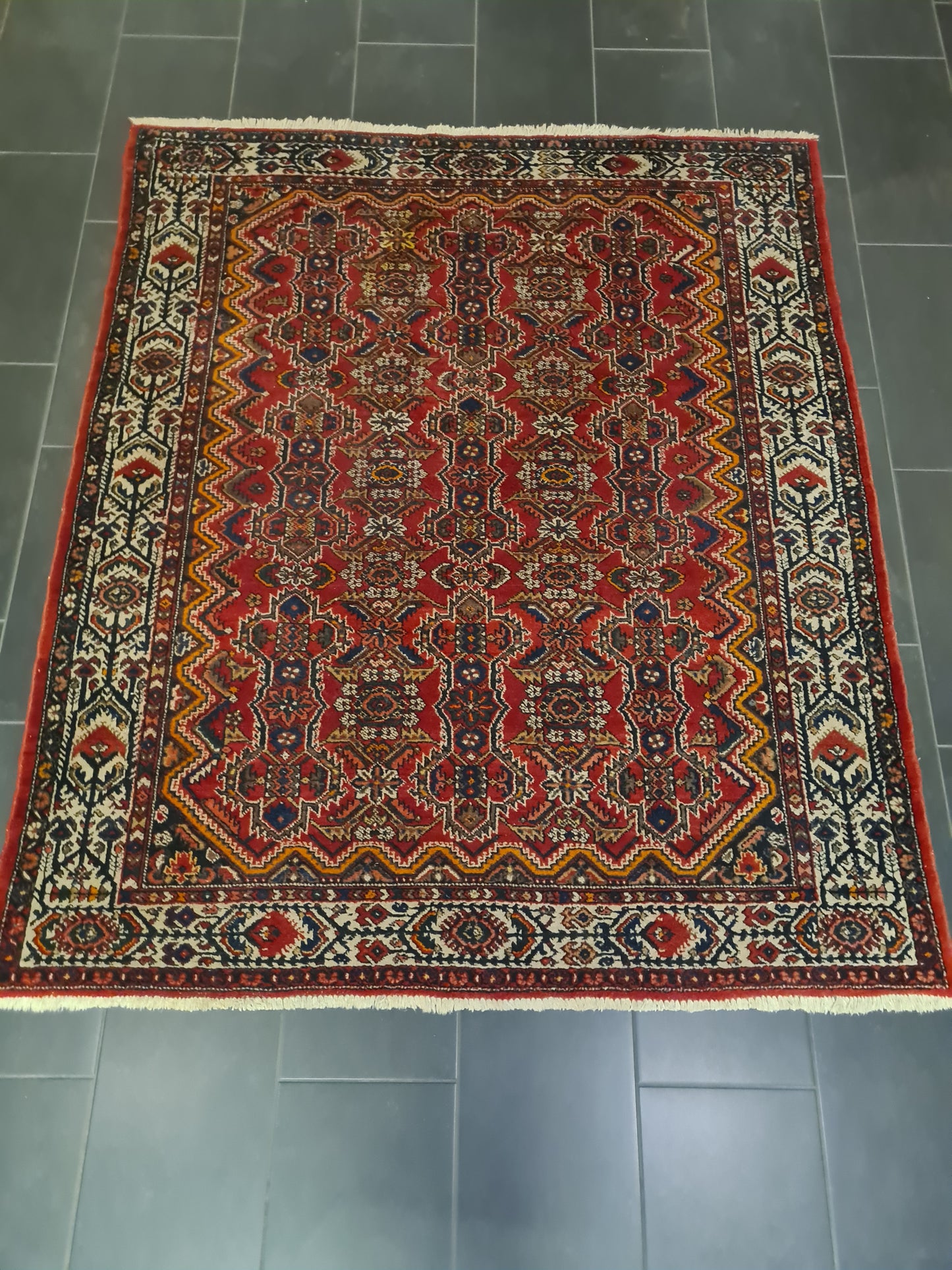 Perserteppich Orientteppich Handgeknüpfter Teppich Malaya 200x170cm