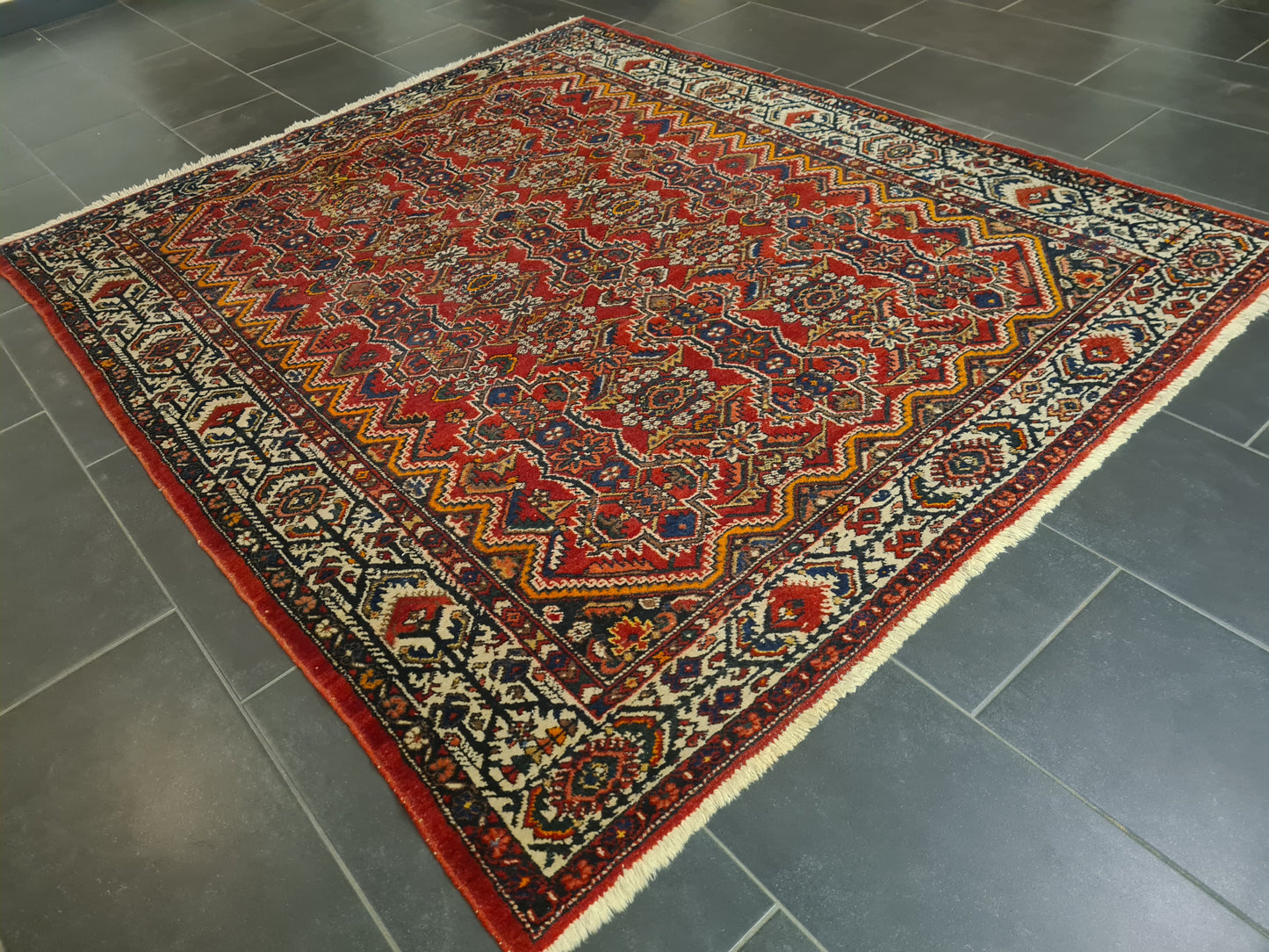 Perserteppich Orientteppich Handgeknüpfter Teppich Malaya 200x170cm