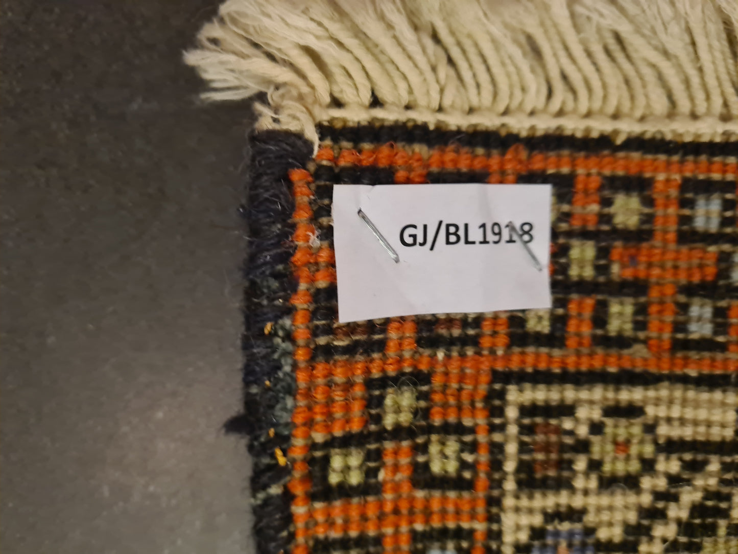 Perserteppich Orientteppich Handgeknüpfter Teppich Heris 300x75cm