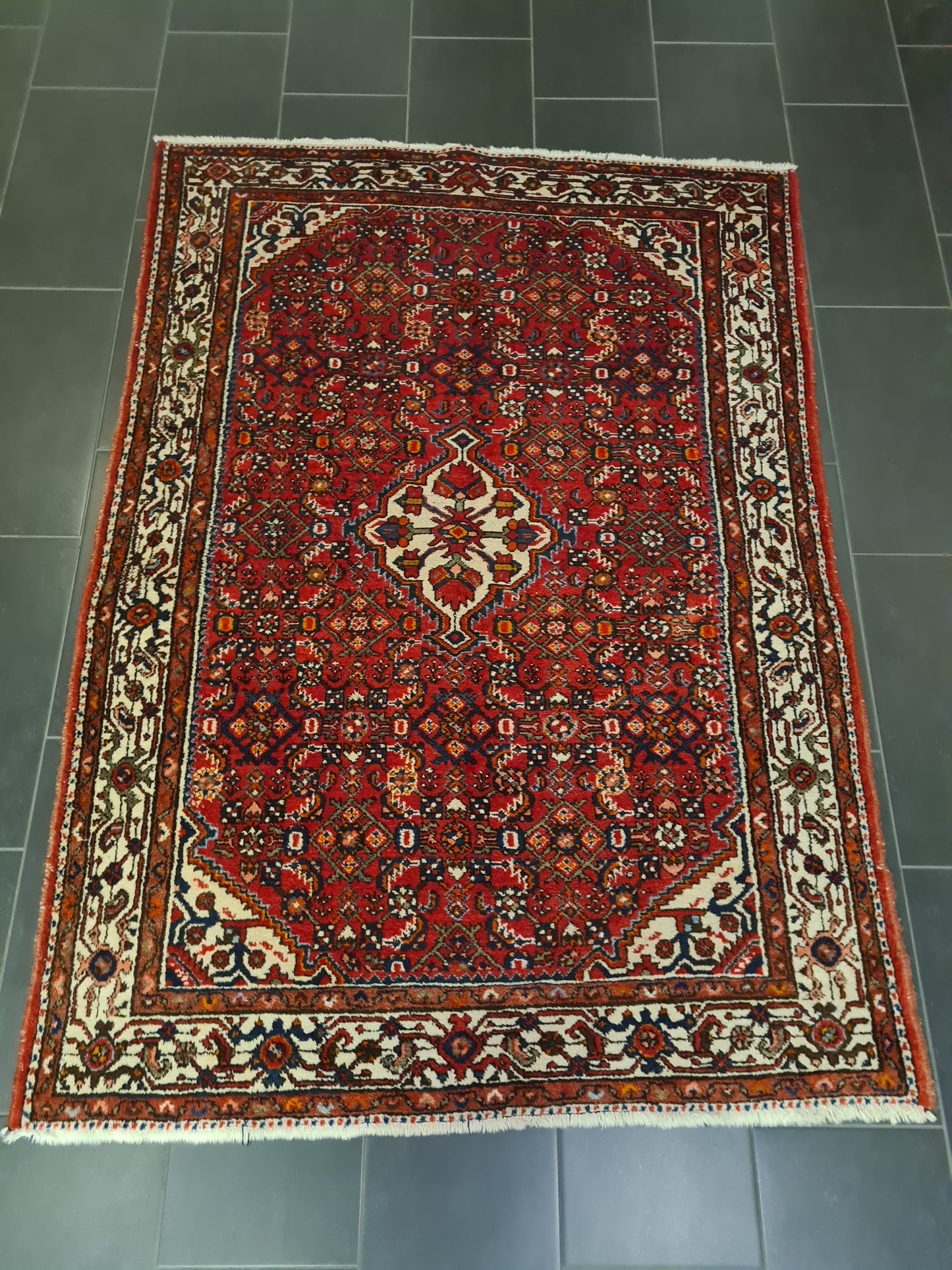 Perserteppich Orientteppich Handgeknüpfter Teppich Malaya 208x145cm