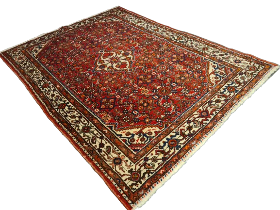 Perserteppich Orientteppich Handgeknüpfter Teppich Malaya 208x145cm