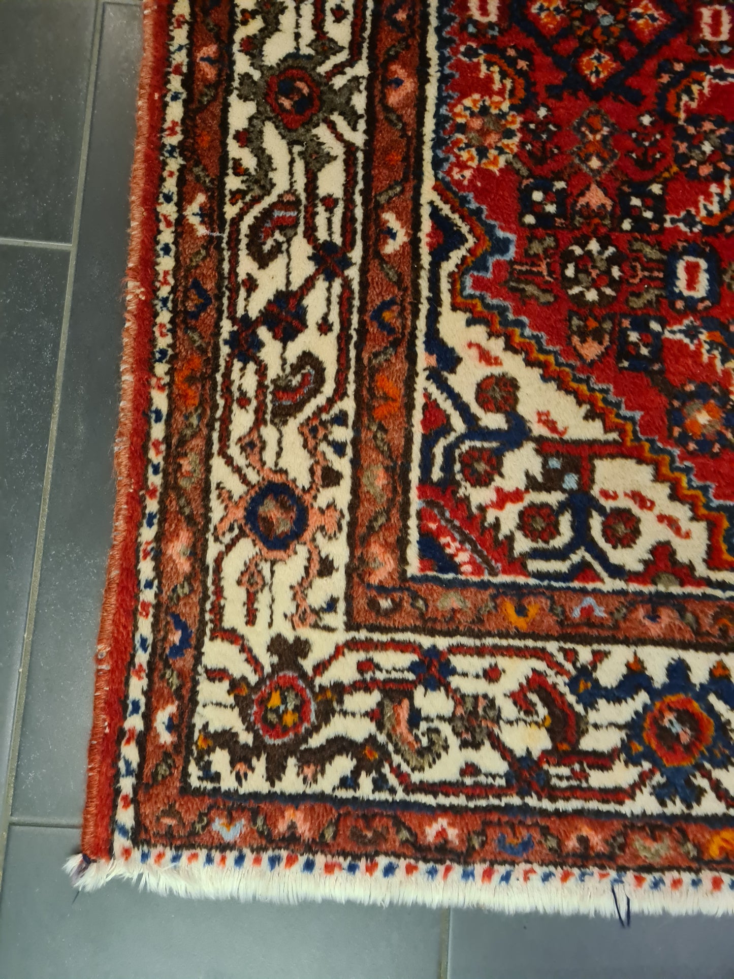 Perserteppich Orientteppich Handgeknüpfter Teppich Malaya 208x145cm