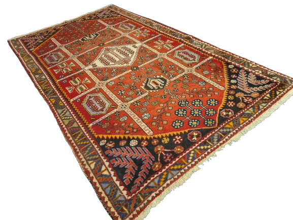 Perserteppich Orientteppich Handgeknüpfter Teppich Bidjar 241x140cm