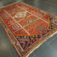 Perserteppich Orientteppich Handgeknüpfter Teppich Bidjar 241x140cm