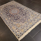 Perserteppich Orientteppich Handgeknüpfter Teppich Nain Seide 210x113cm