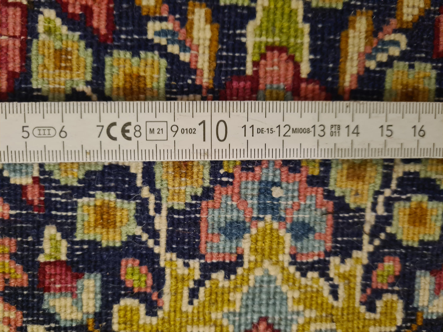 Perserteppich Orientteppich Handgeknüpfter Teppich Kirman 252x150cm