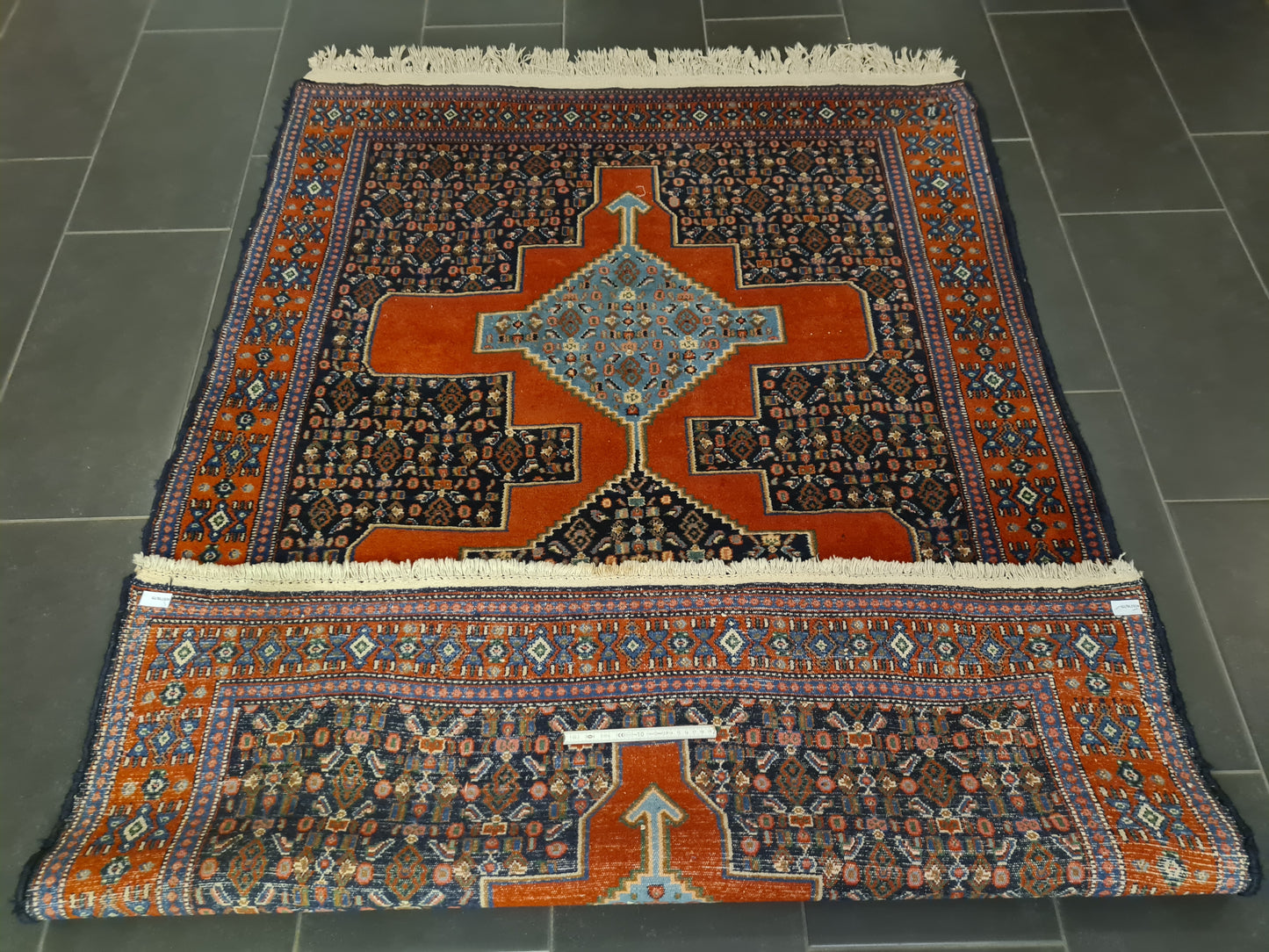 Perserteppich Orientteppich Handgeknüpfter Teppich Bidjar 209x143cm