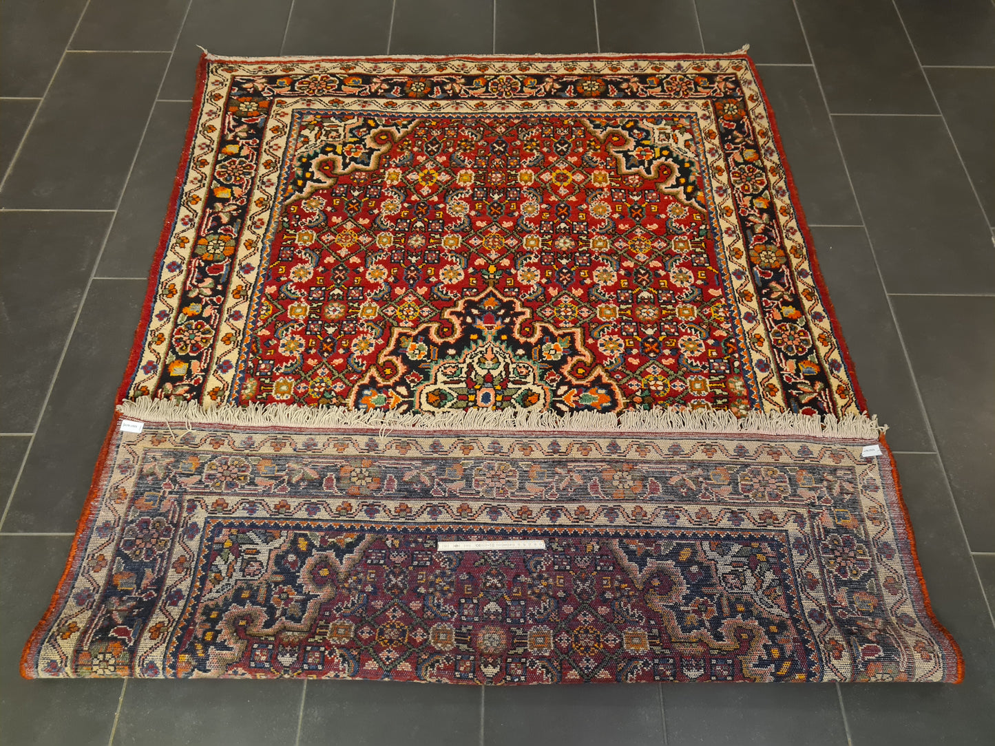 Perserteppich Orientteppich Handgeknüpfter Teppich Bidjar 220x154cm