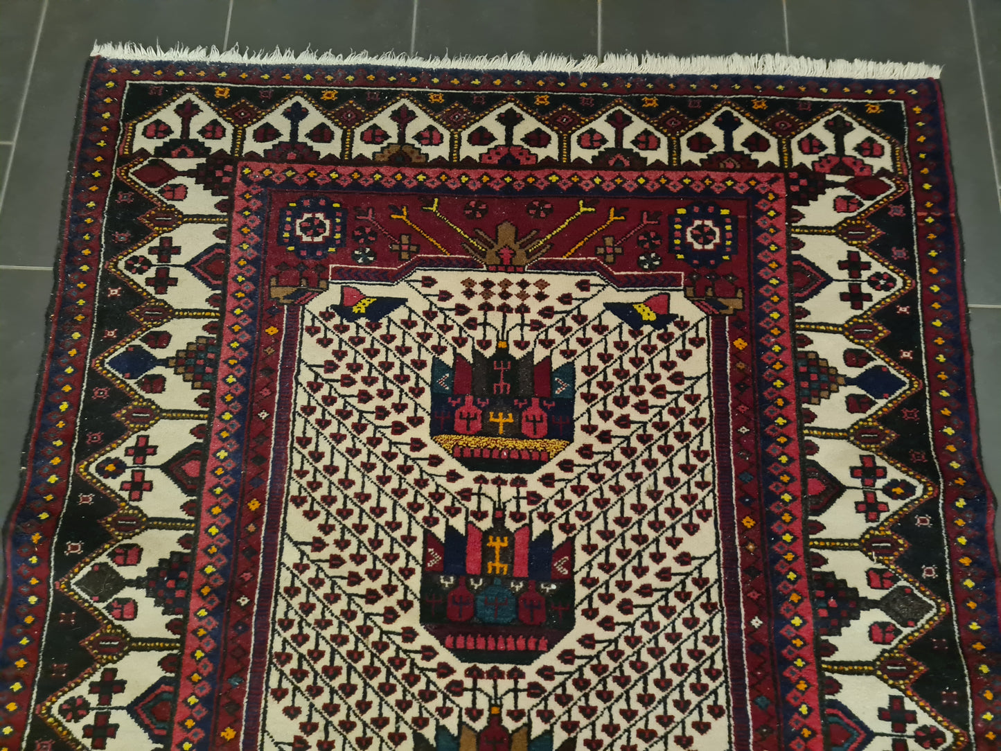 Perserteppich Orientteppich Handgeknüpfter Teppich Malaya 200x132cm