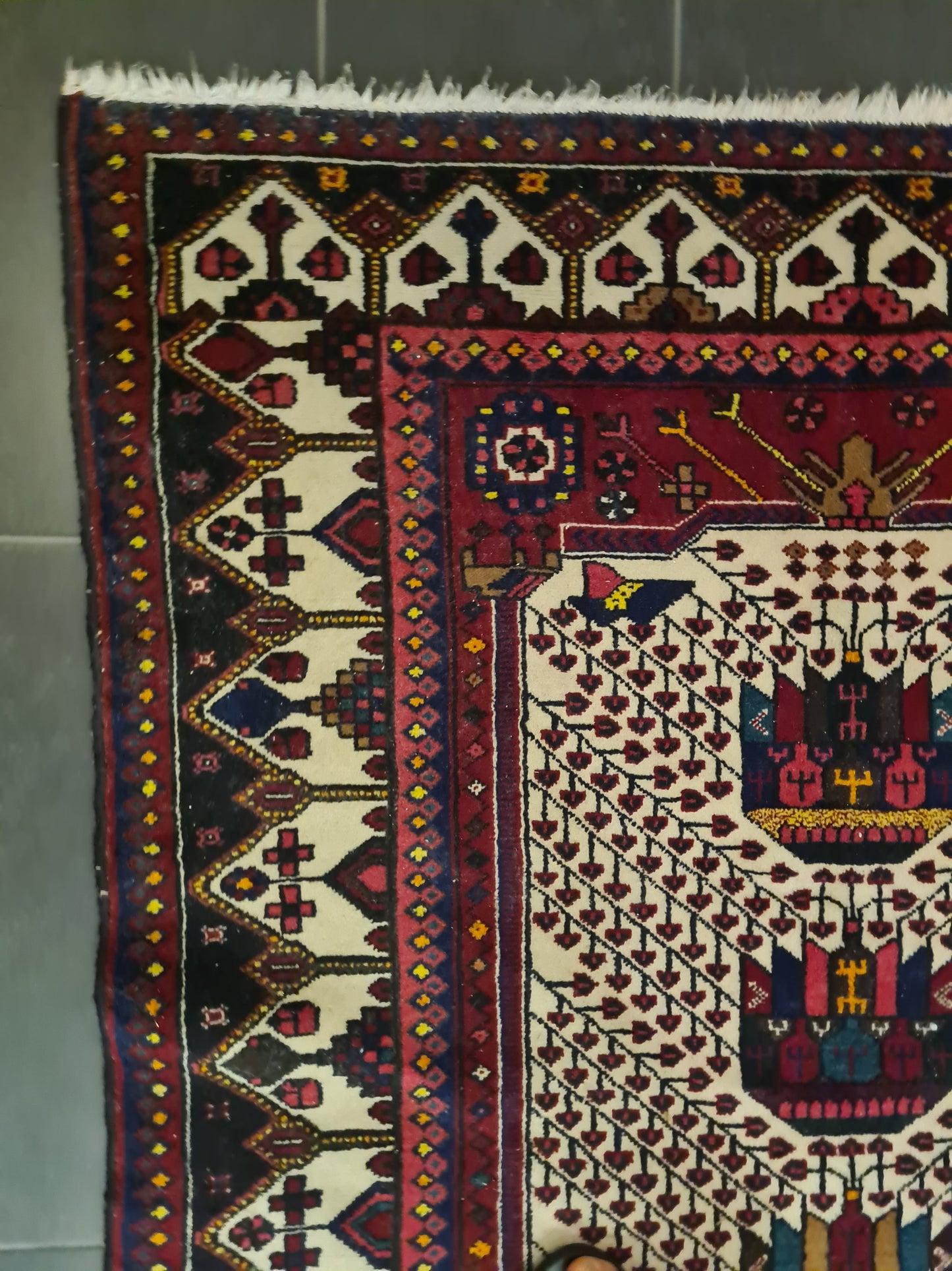 Perserteppich Orientteppich Handgeknüpfter Teppich Malaya 200x132cm