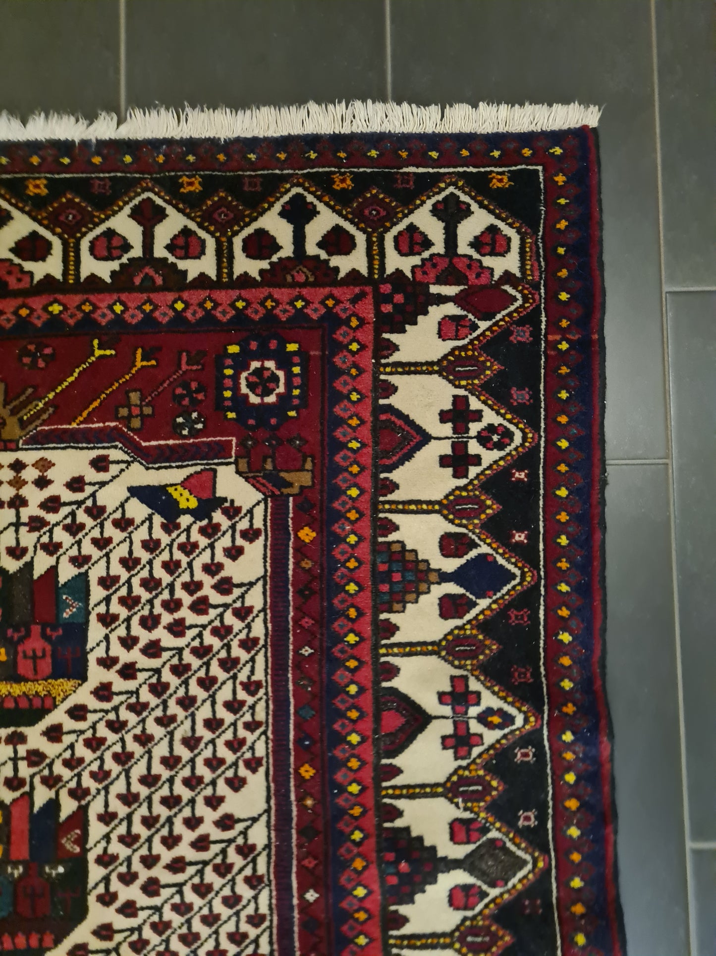 Perserteppich Orientteppich Handgeknüpfter Teppich Malaya 200x132cm