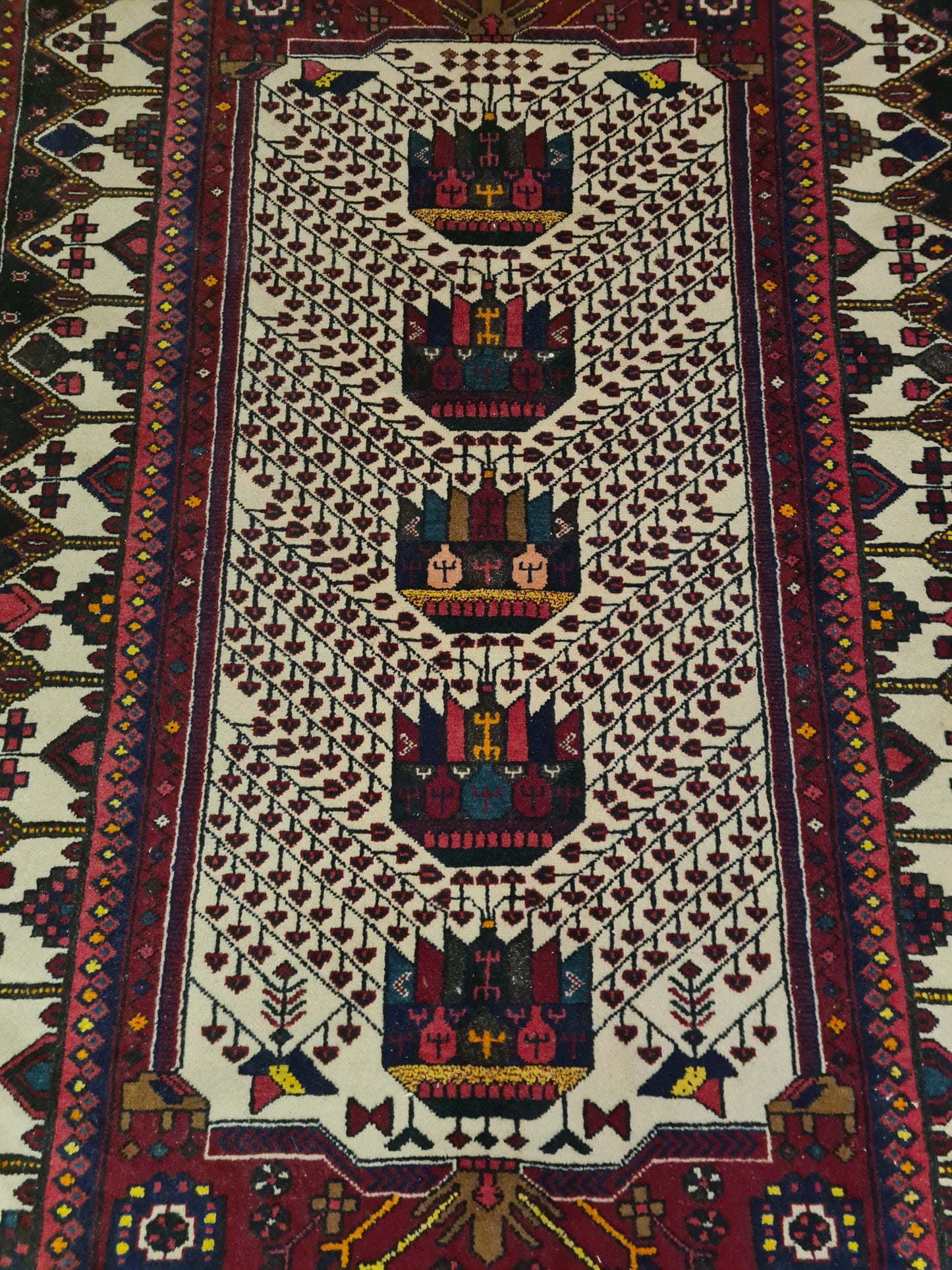 Perserteppich Orientteppich Handgeknüpfter Teppich Malaya 200x132cm