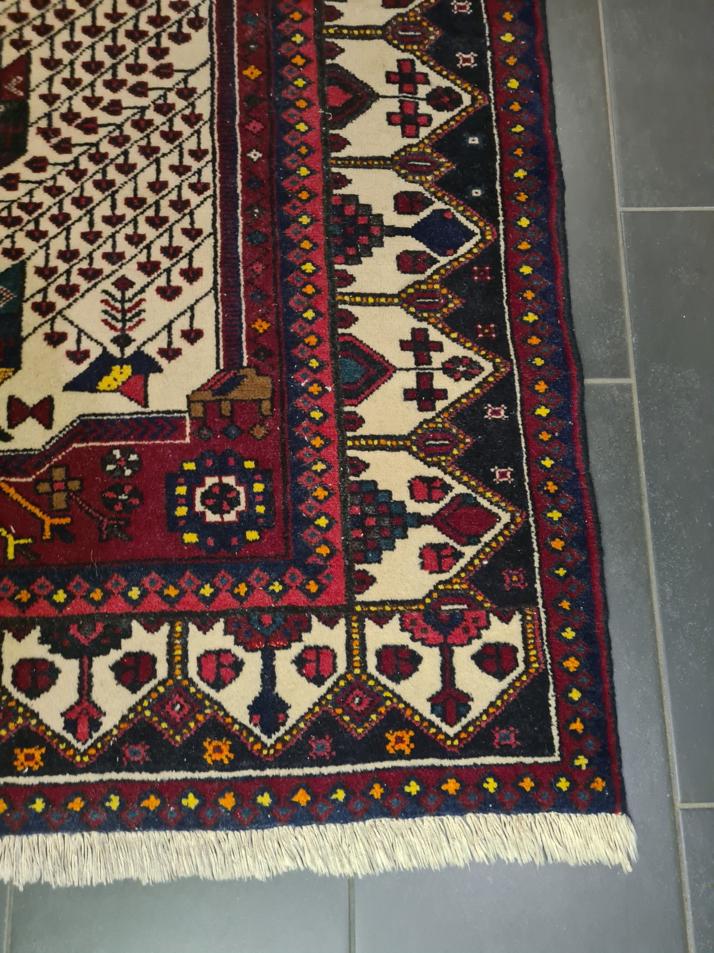 Perserteppich Orientteppich Handgeknüpfter Teppich Malaya 200x132cm