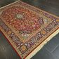 Perserteppich Orientteppich Handgeknüpfer Teppich Keshan 217x135cm