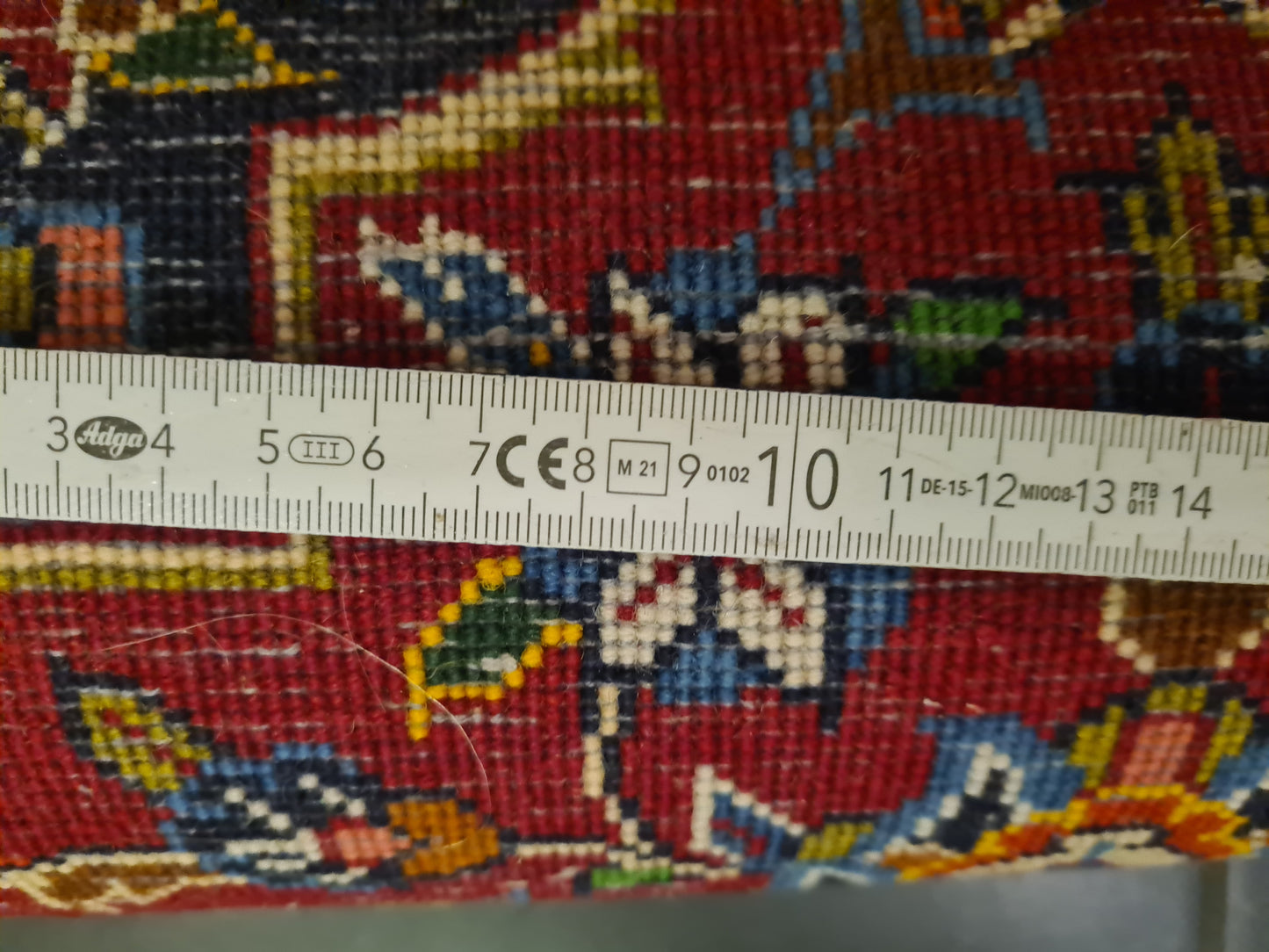 Perserteppich Orientteppich Handgeknüpfer Teppich Keshan 217x135cm