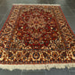 Handgeknüpfter Isfahan Najafabad Perserteppich Orientteppich 202x145cm