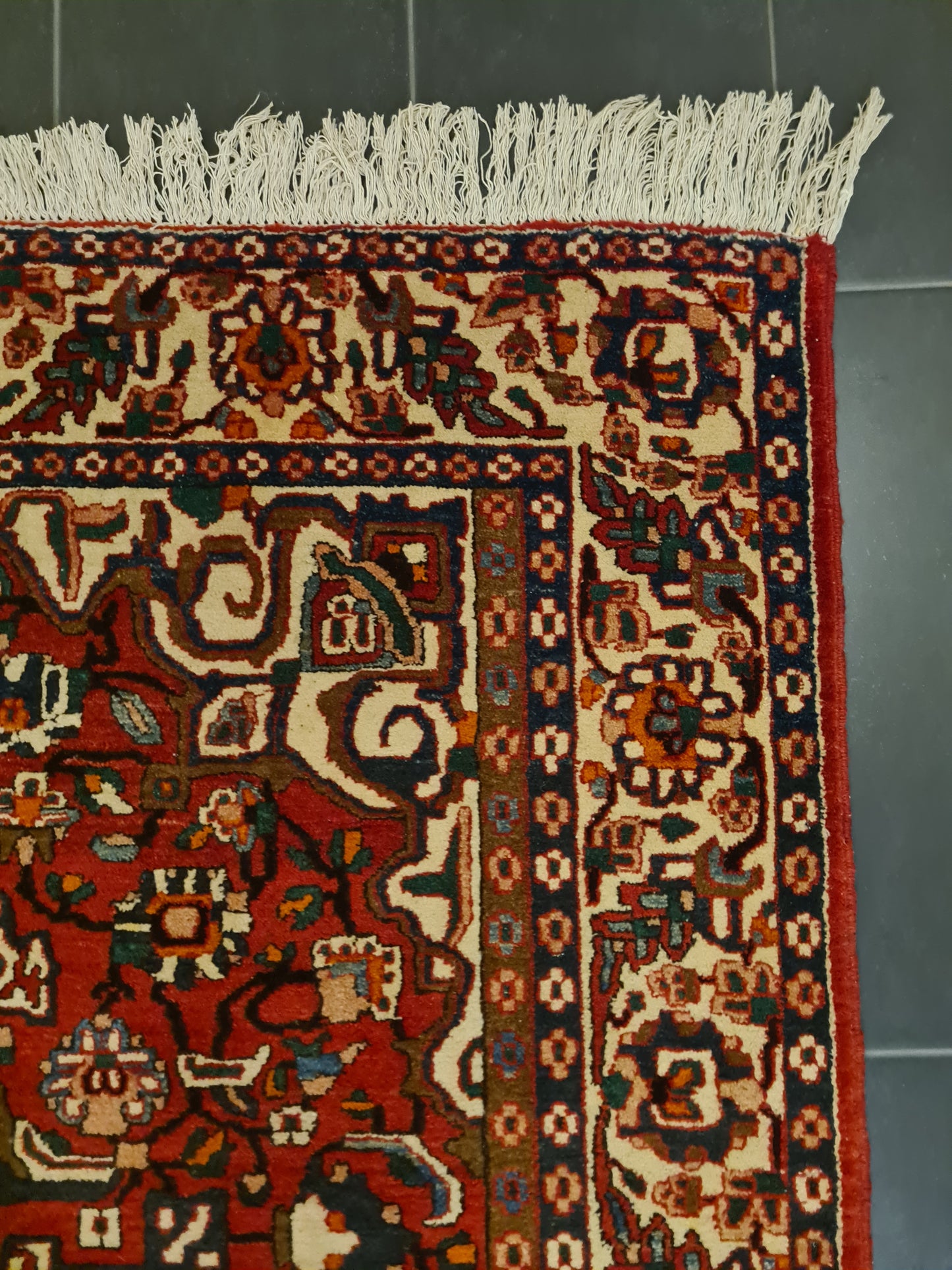 Handgeknüpfter Isfahan Najafabad Perserteppich Orientteppich 202x145cm