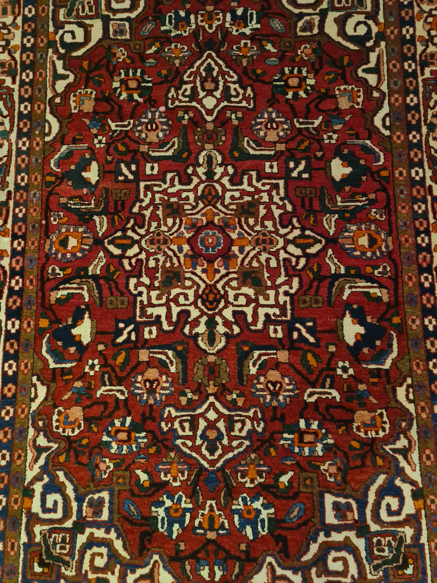 Handgeknüpfter Isfahan Najafabad Perserteppich Orientteppich 202x145cm