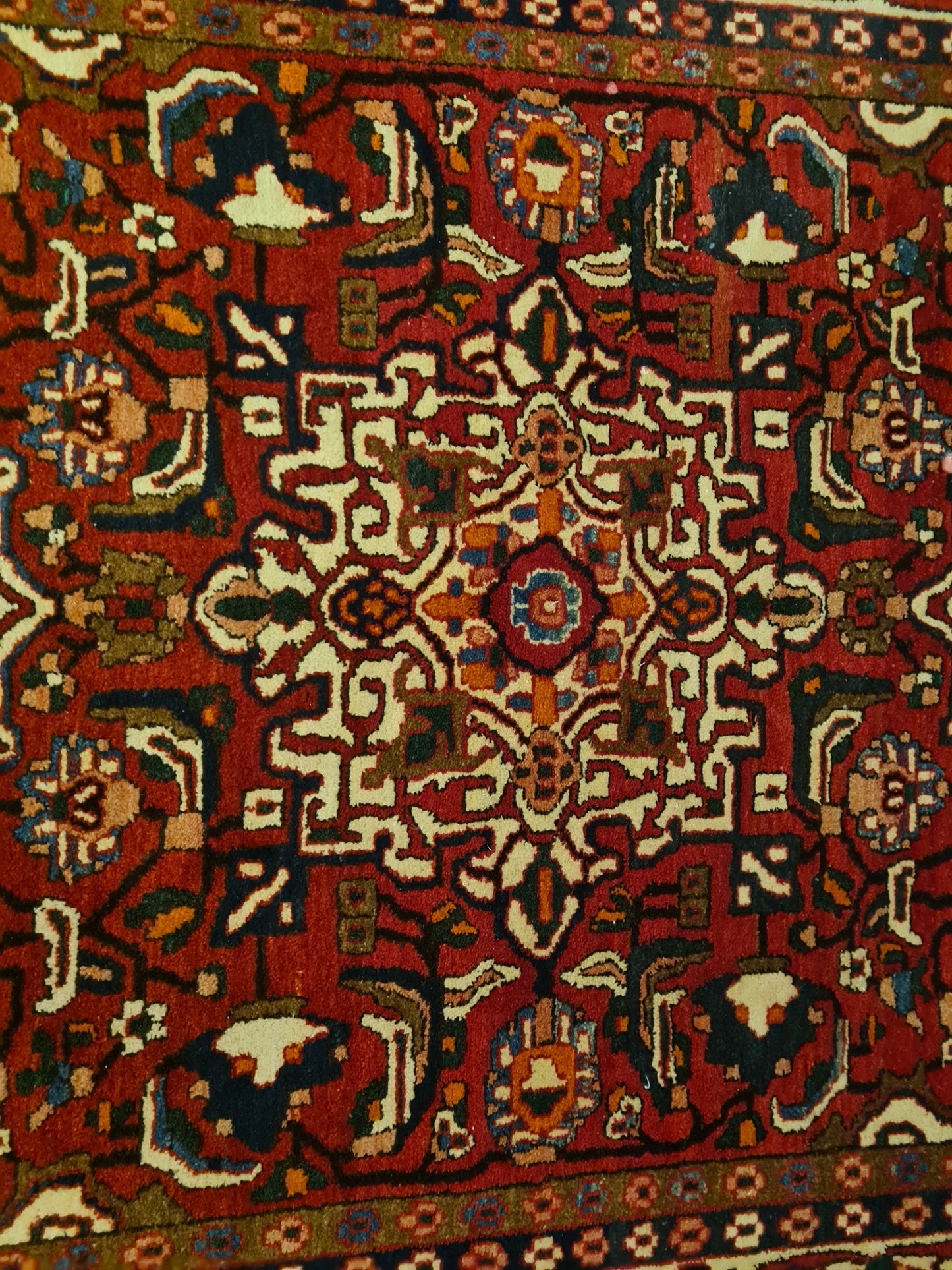 Handgeknüpfter Isfahan Najafabad Perserteppich Orientteppich 202x145cm