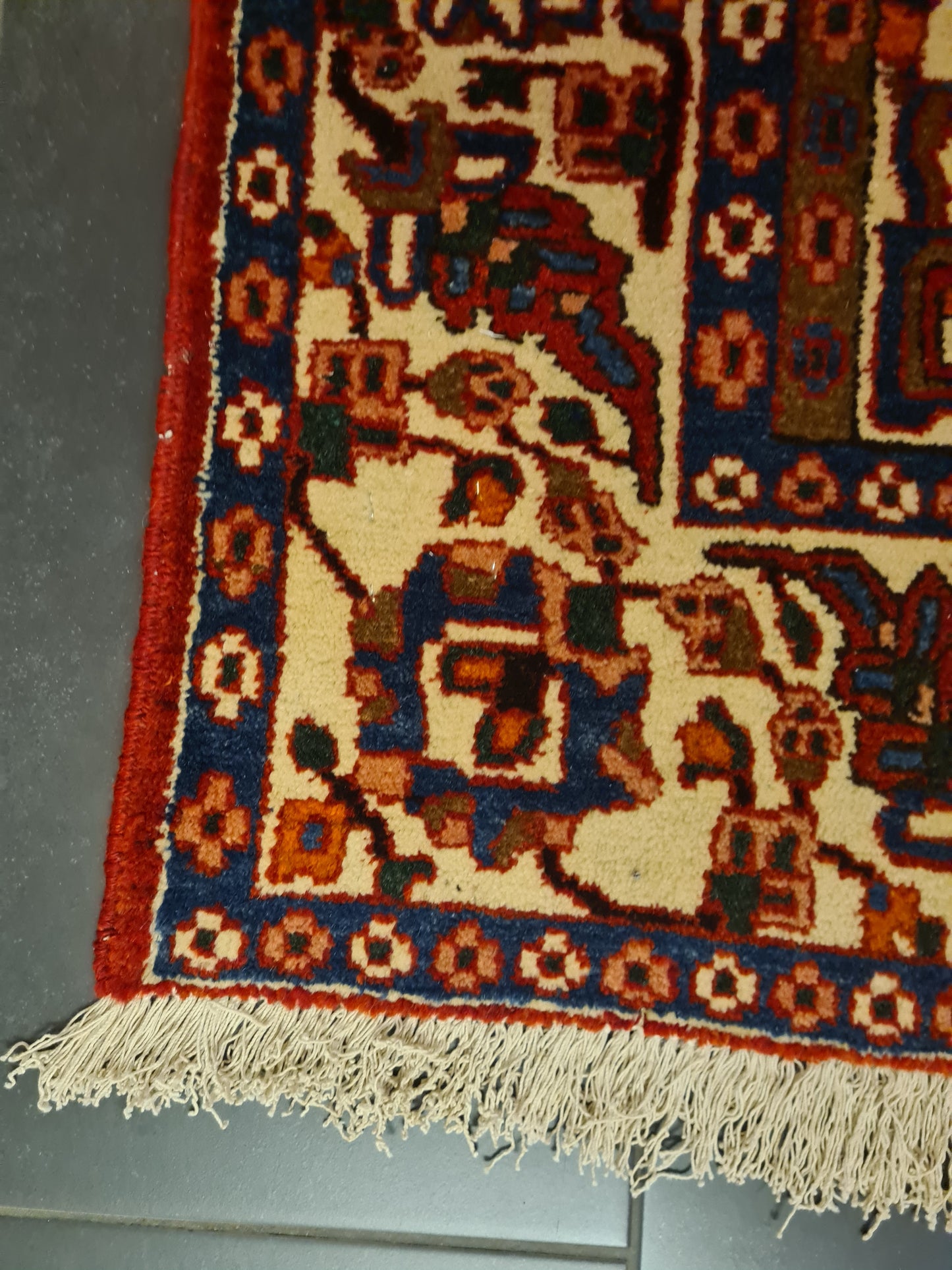 Handgeknüpfter Isfahan Najafabad Perserteppich Orientteppich 202x145cm