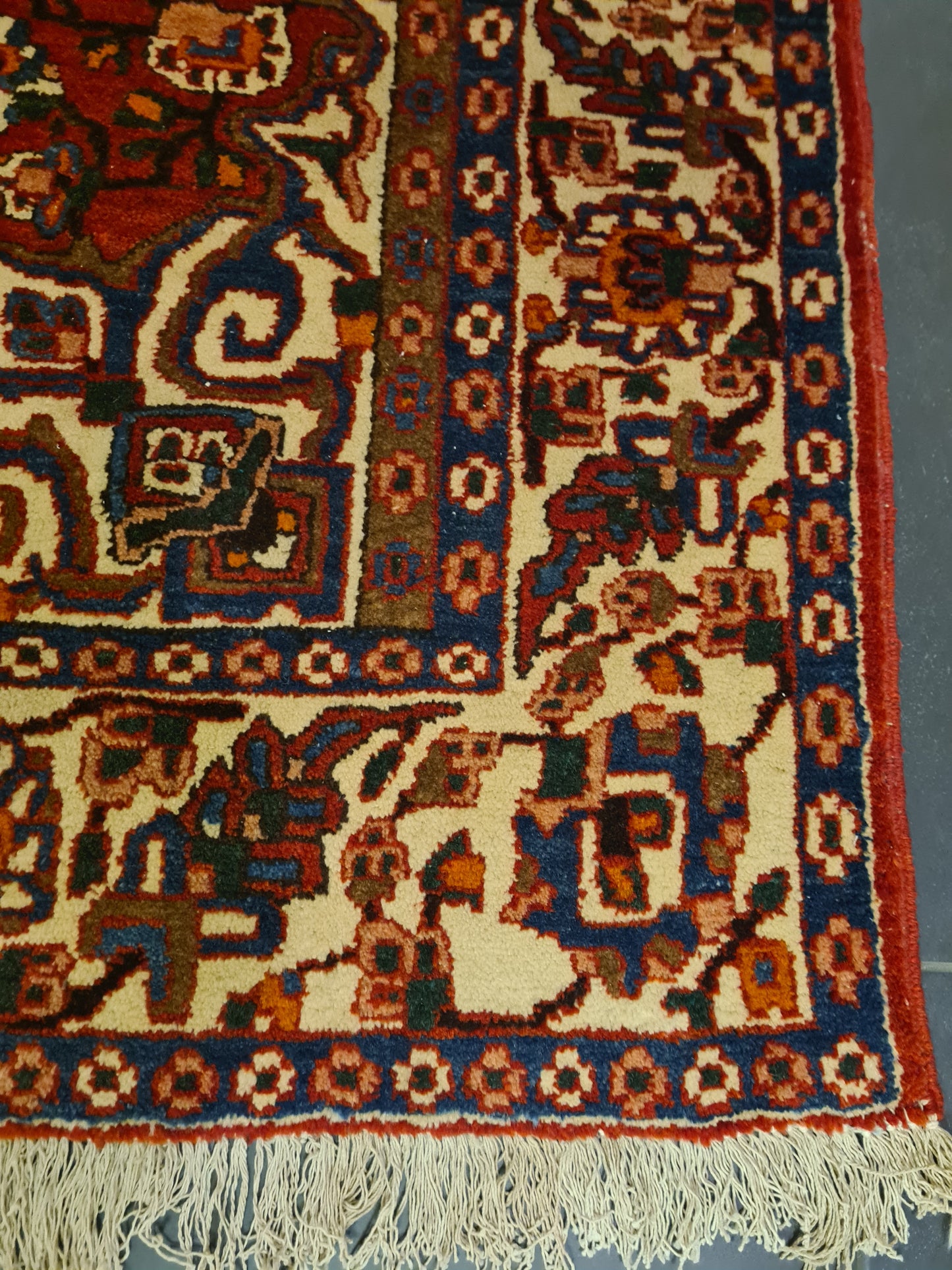 Handgeknüpfter Isfahan Najafabad Perserteppich Orientteppich 202x145cm