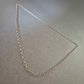 Zartes Collier mit Feinkettengliedern – Silber 835