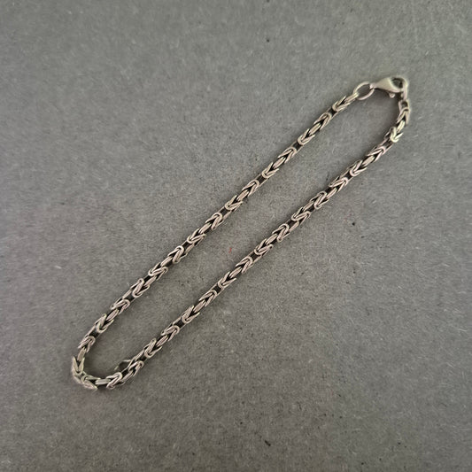 Massives Armband aus 925 Silber – Robustes Kettendesign für Herren