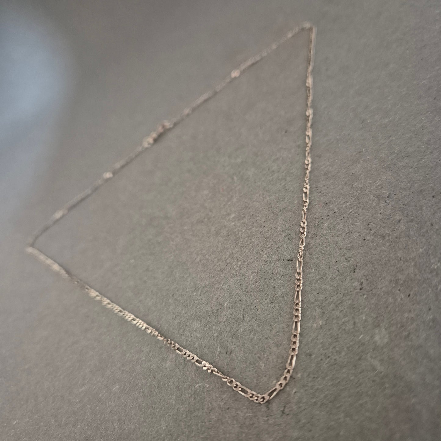 Feine Figarokette aus 925 Silber – Klassischer Look für Sie & Ihn