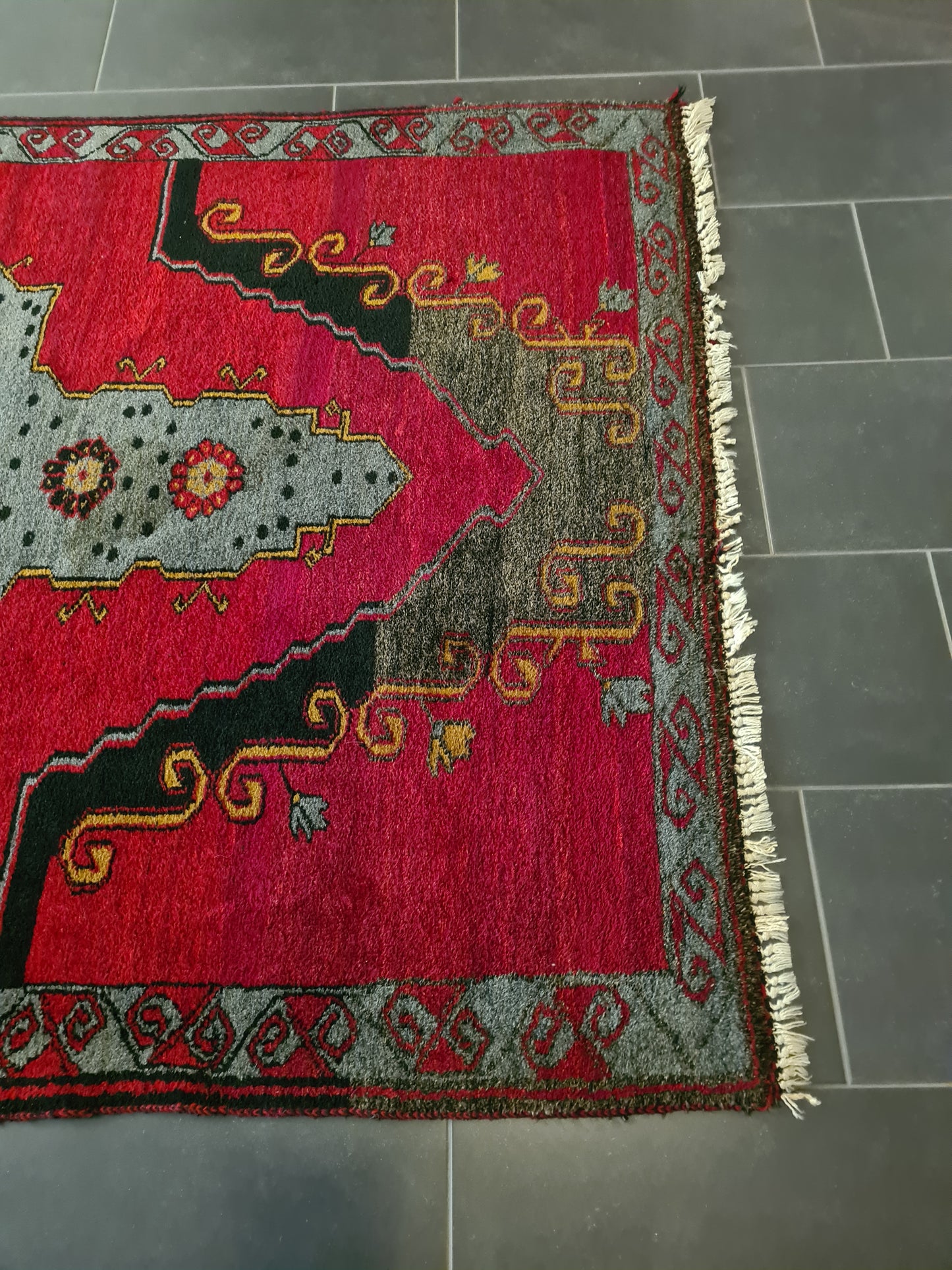 Antiker Teppich Handgeknüpfter Anatol Orientteppich Kasak 300x145cm