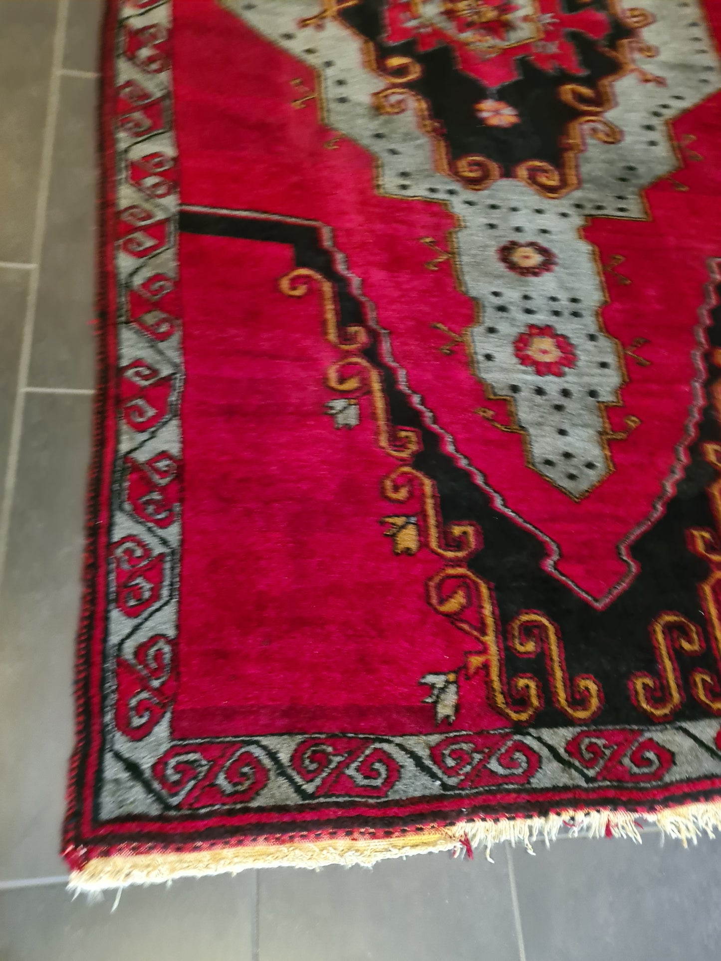 Antiker Teppich Handgeknüpfter Anatol Orientteppich Kasak 300x145cm