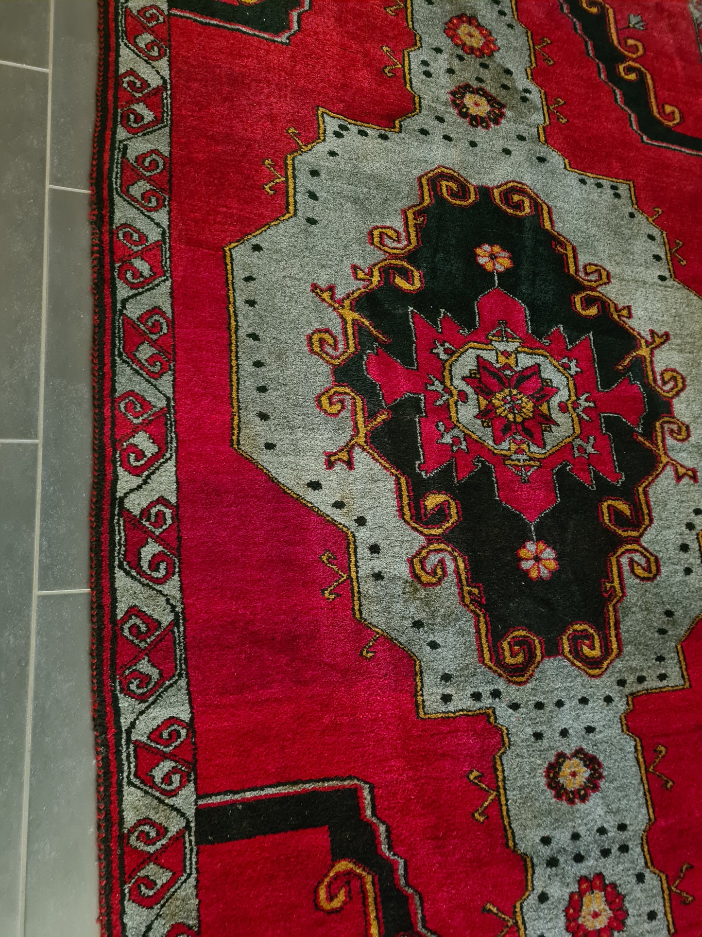 Antiker Teppich Handgeknüpfter Anatol Orientteppich Kasak 300x145cm