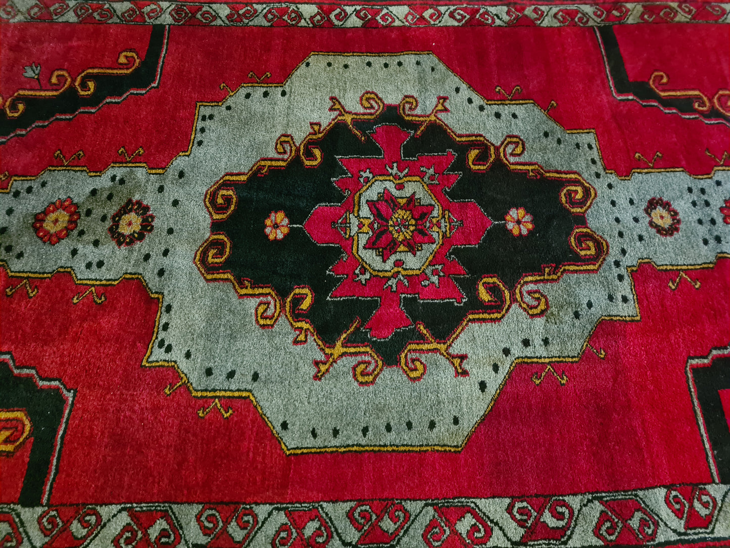 Antiker Teppich Handgeknüpfter Anatol Orientteppich Kasak 300x145cm