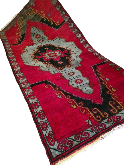 Antiker Teppich Handgeknüpfter Anatol Orientteppich Kasak 300x145cm